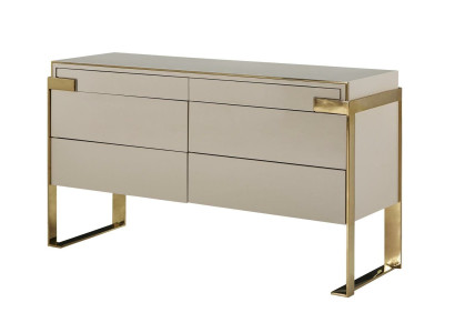 Design Chest of drawers Sideboard Luxury Wardrobe stainless steel Chests of drawers lowbaord Furniture Wood